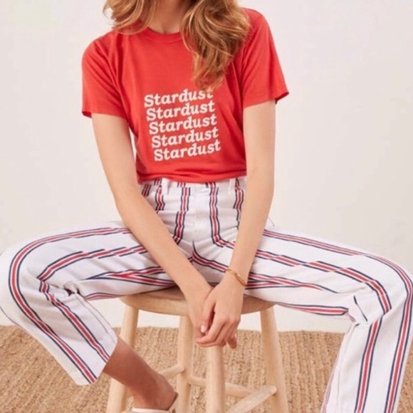 Reformation Denim - Roper Jean in Grenada Stripe